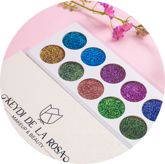 Translation missing: en.Paleta de glitters duocromáticas